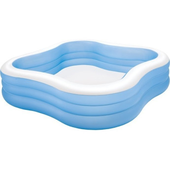 Надувной квадратный бассейн INTEX «Семейная купальня» 57495, 229×229×56 см